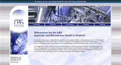 Desktop Screenshot of abs-stassfurt.de